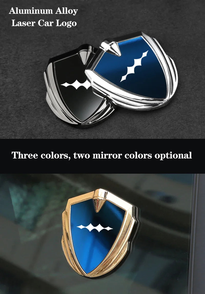 BYD Fangchengbao Leopard 5/8 Metal Shield – 3D Car Body Badge