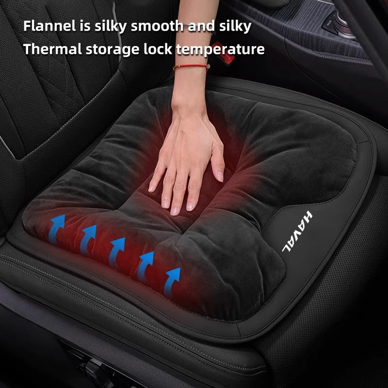 Haval Velvet Plush Seat Cover – Winter Warm Cushion