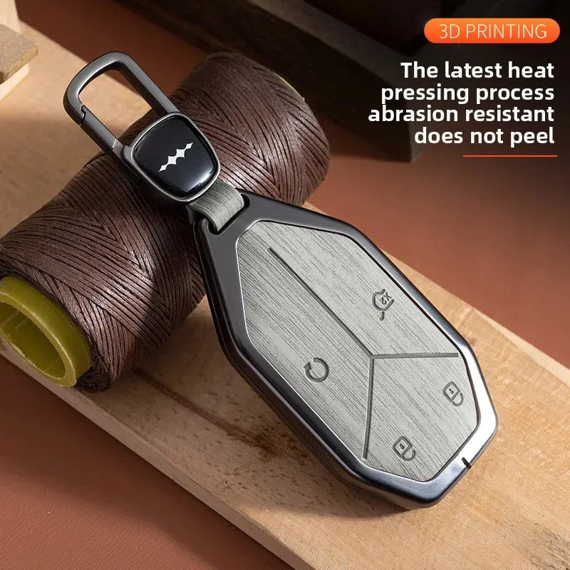BYD Leopard 3/5/8 Metal Key Case – Premium Protective Shell