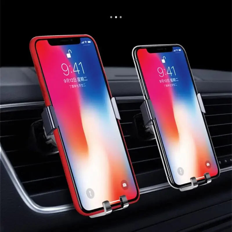 Universal Gravity Car Phone Holder – 360° Air Vent Mount