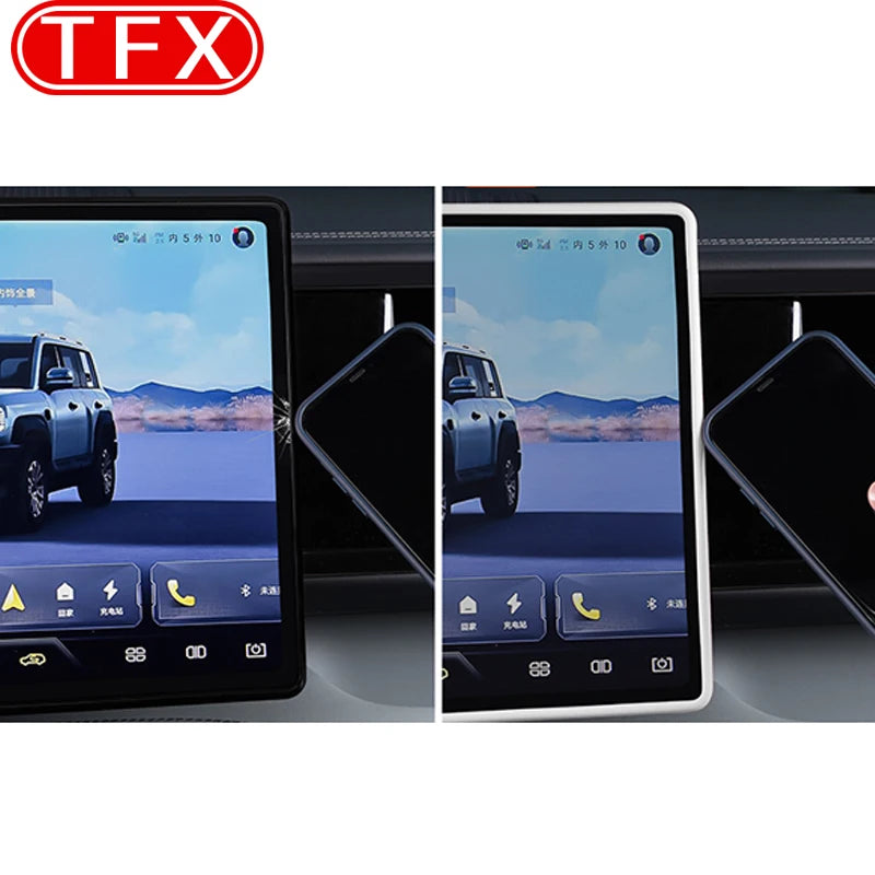 BYD Leopard 5 Screen Frame Cover – 2023-2024 Silicone Protector