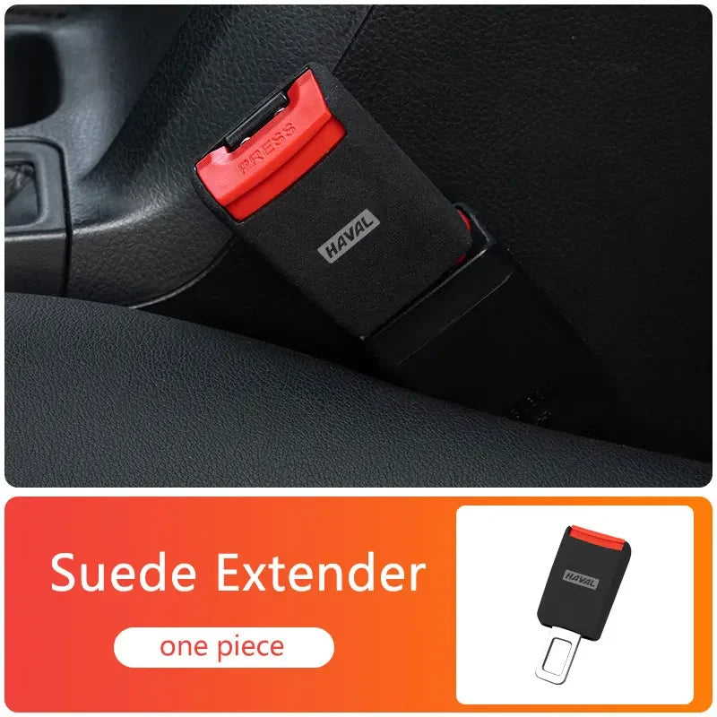 Haval Seat Belt Extender – Suede Safety Plug