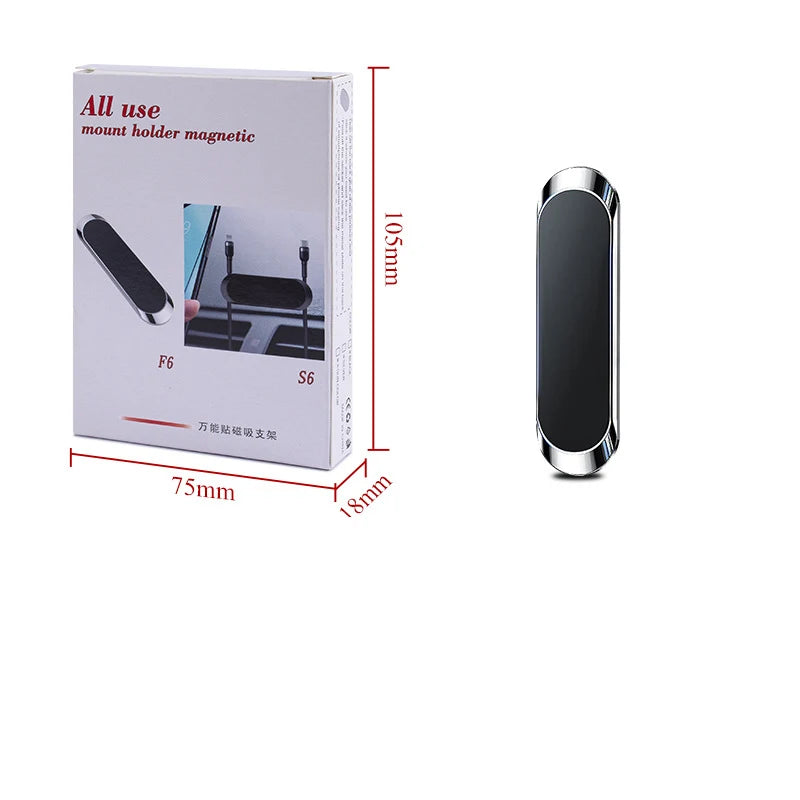 Mini Magnetic Car Phone Holder – Strong N40 Strip Mount