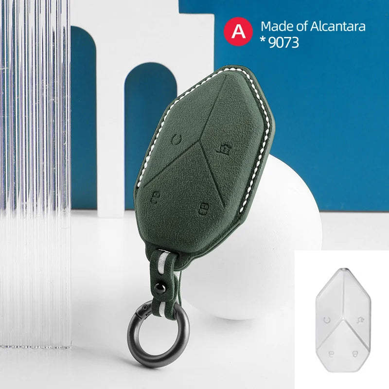 BYD Leopard 5 Alcantara Key Case – DM-I Formula Series