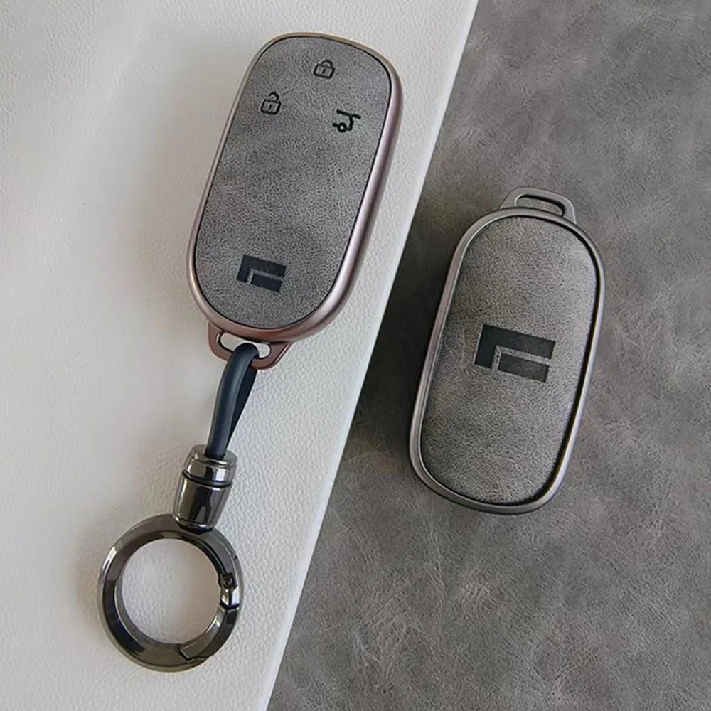 Baic Jishi Polestone 01 Rox 01 Leather Key Fob Cover