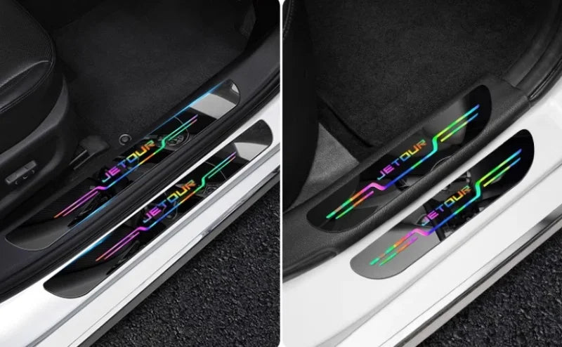 Jetour T2 Door Sill Sticker – 2024 Colorful Edition
