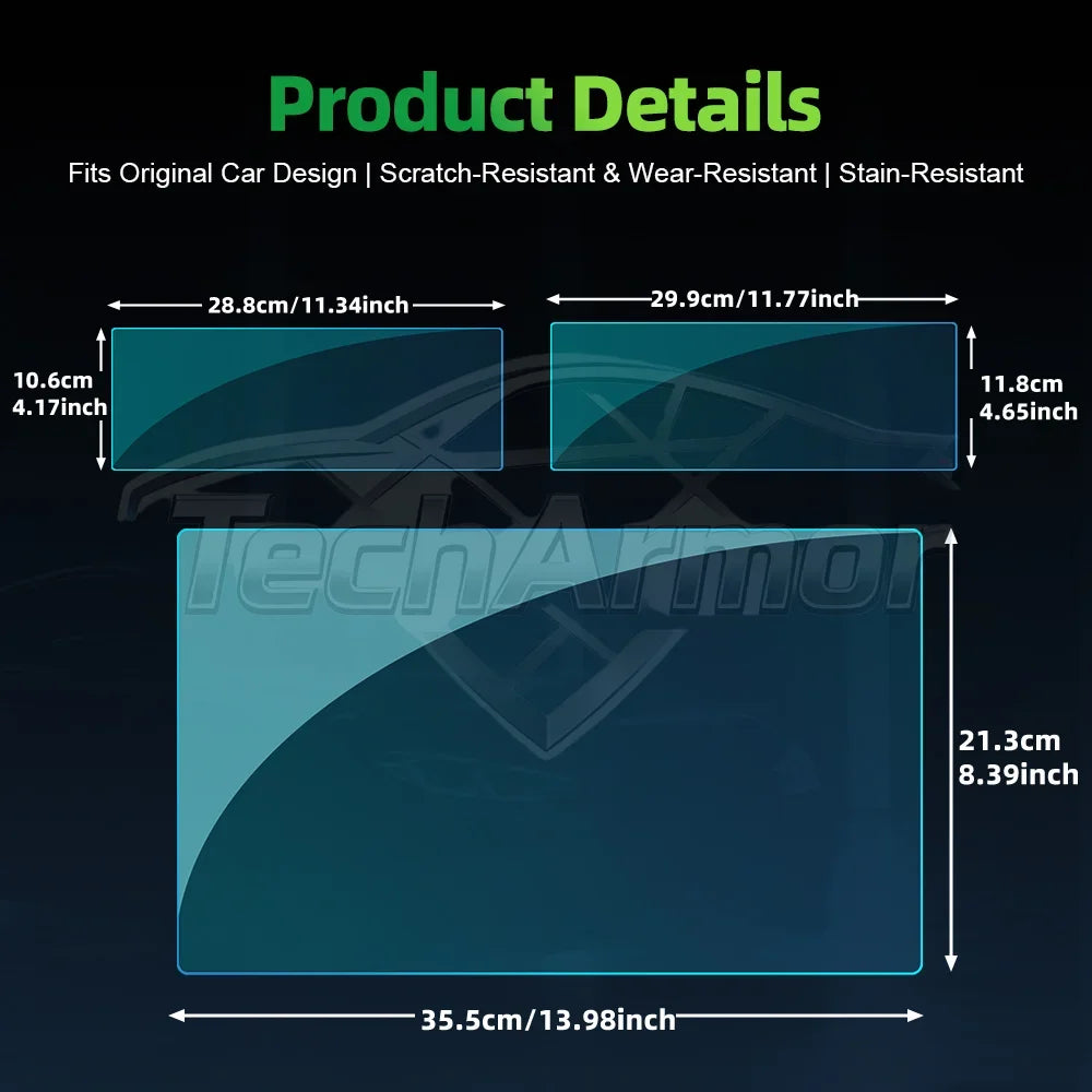 BYD Leopard 5 Screen Protector Set – 2025+ Tempered Glass Display