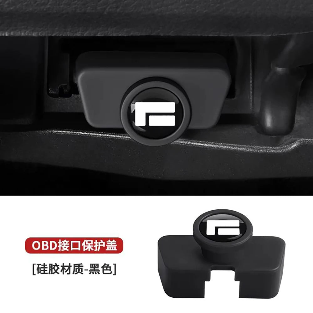 Baic Jishi Polestone 01 Rox 01 OBD Port Cover – Silicone Waterproof & Dustproof