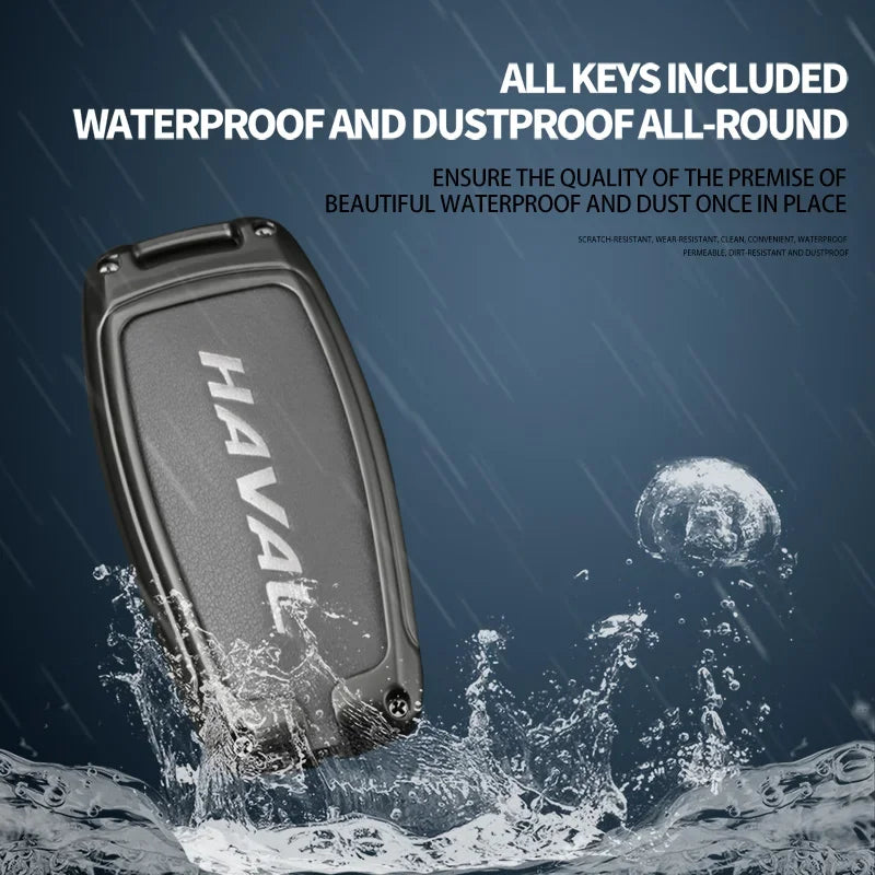 Haval Key Cover – Zinc Alloy Smart Remote Shell - H6 H2 H3 H7 H8 H9
