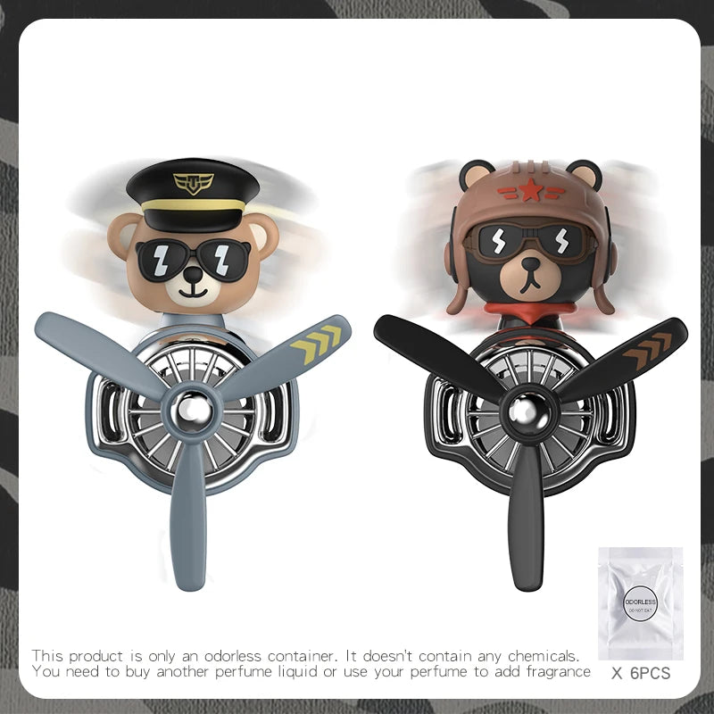 Bulldog Pilot Car Air Freshener – DIY Fragrance Decor