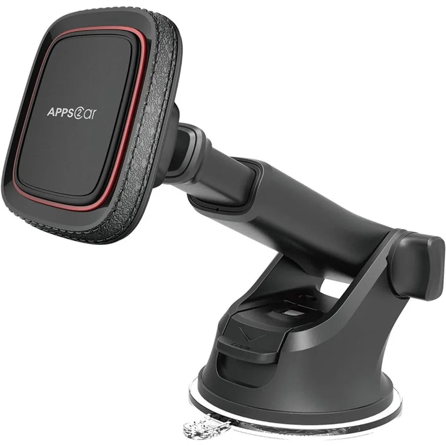 Magnetic Car Phone Mount – Suction Cup Dashboard Holder