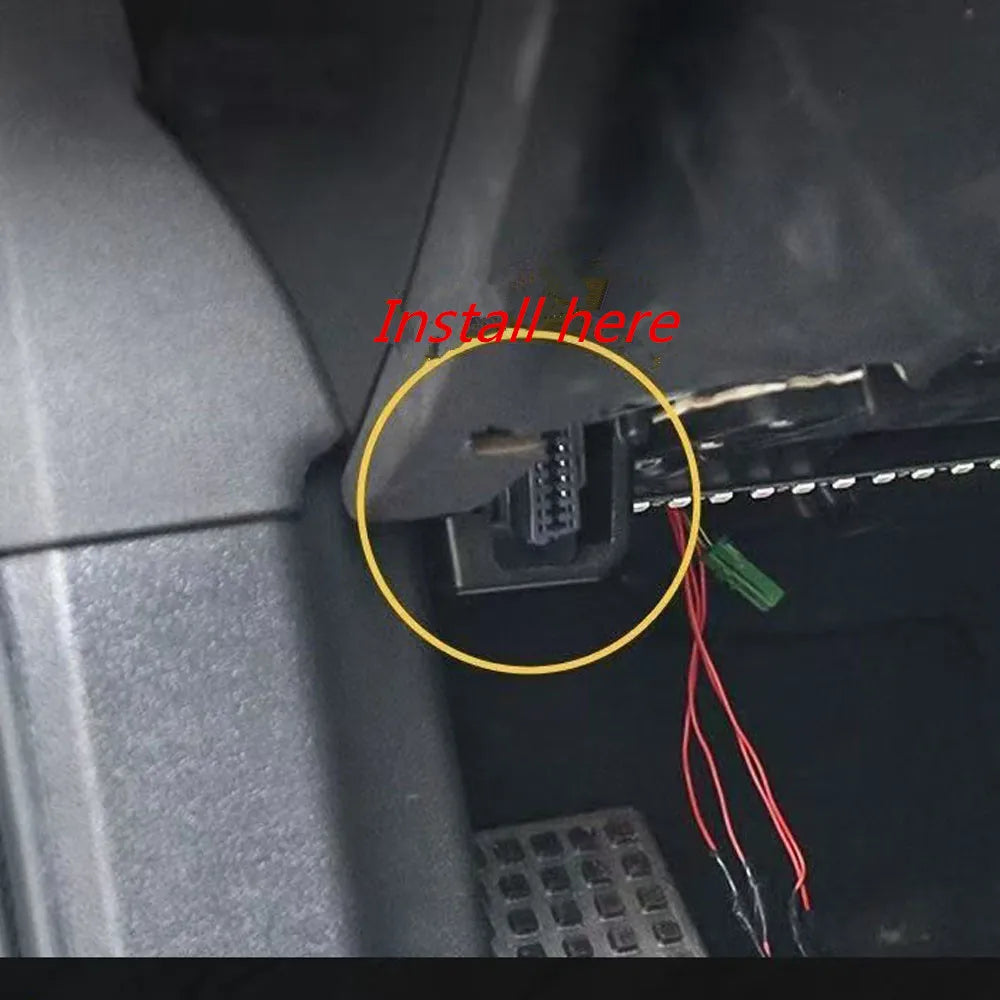 BYD Leopard 5/8 OBD Socket Cover – Interior Protection Accessory