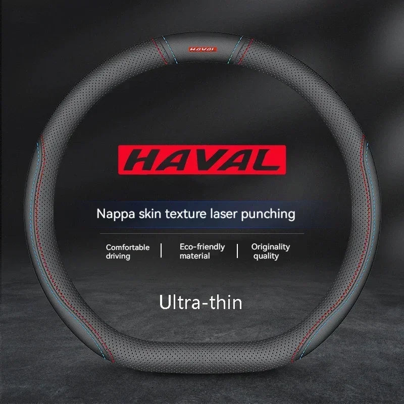 Haval Steering Wheel Cover – Suede Leather Anti-Slip -H6 Jolion H3 H2 F7 X H9 H5 M4