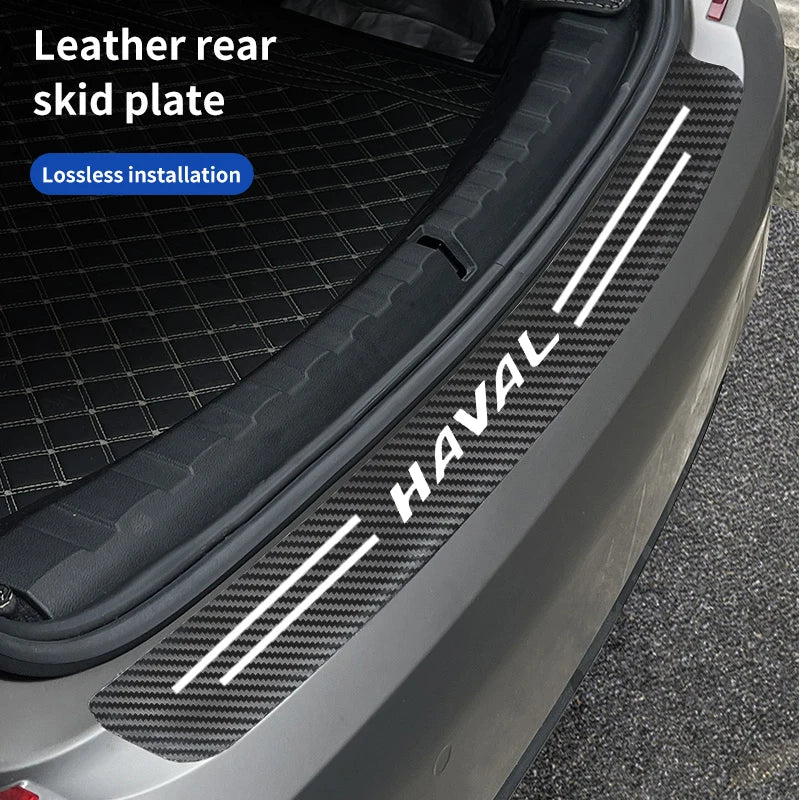 Haval Door Sill Protector – Carbon Fiber Anti-Scratch