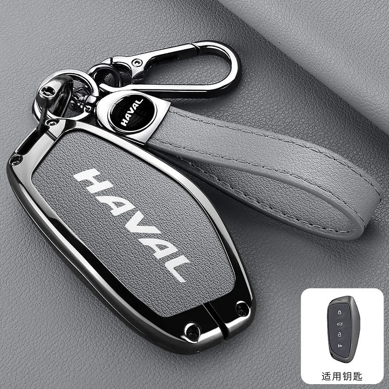 Haval Key Cover – Zinc Alloy Leather Protector - H3 H5 H6 H7 H9 H8 H2 M4