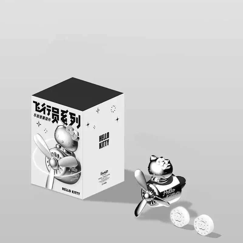 Hello Kitty Car Air Freshener – Rotating Propeller Vent Decor