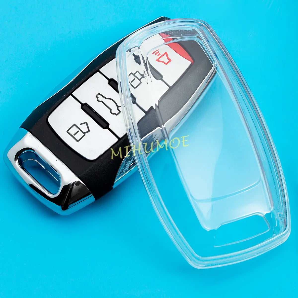 Haval Key Fob Case – Transparent 4-Button Cover