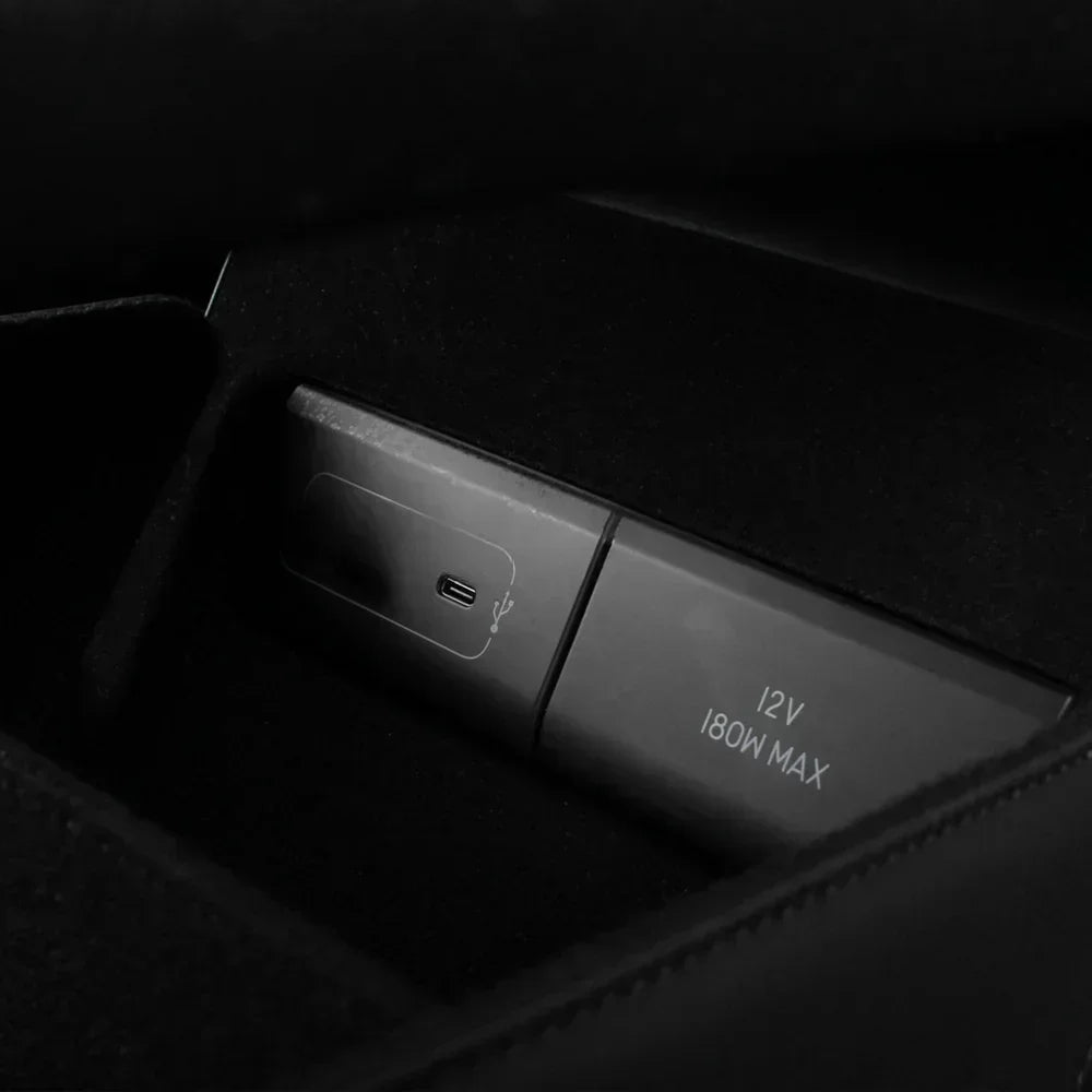 Xpeng G6 Console Organizer – PU Leather Storage Box