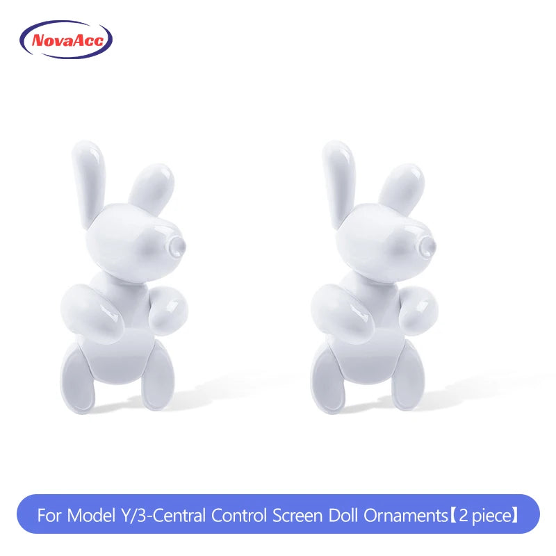 NovaAcc Dog Dashboard Decor – For Tesla Model Y/3 2021–2024