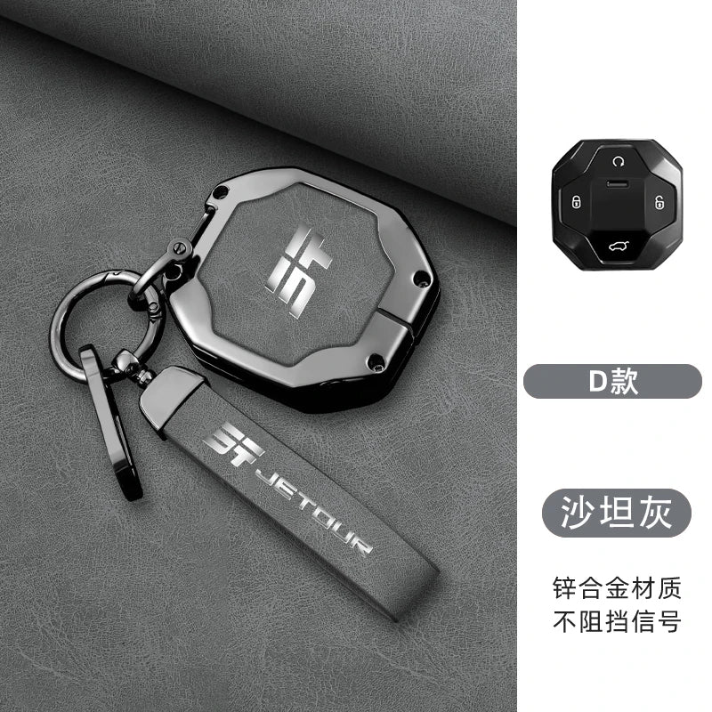 Jetour T2 Zinc Alloy Key Case – 2023-2024 Traveller