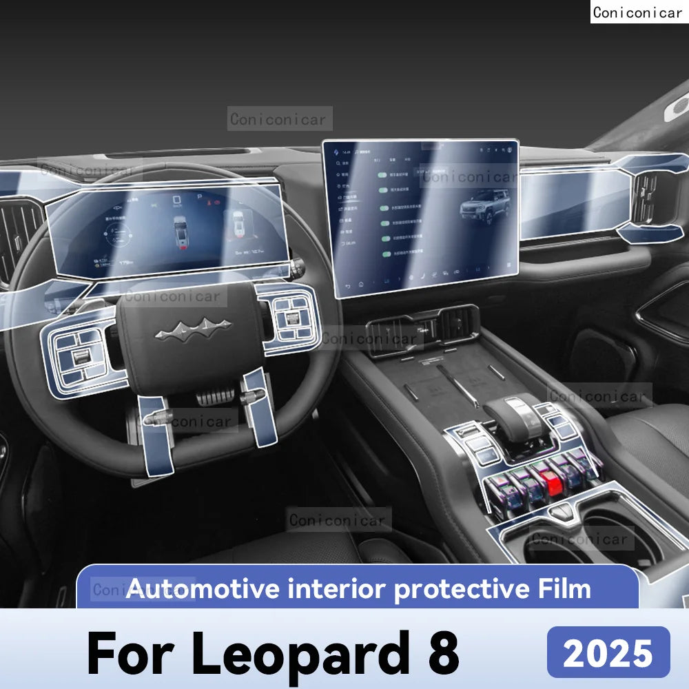 BYD Leopard 8 Interior Protector – Anti-Scratch Screen Film