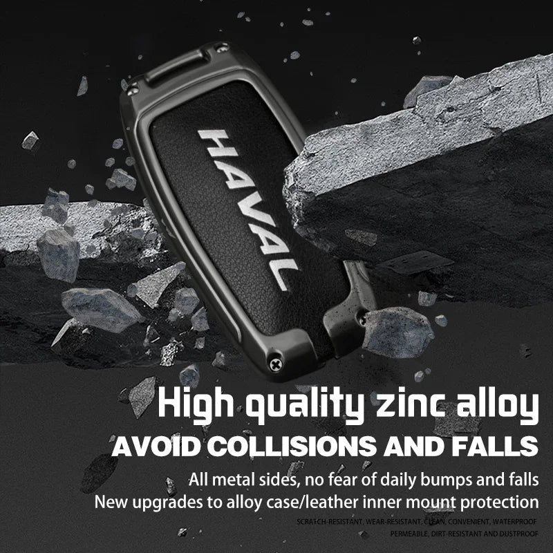Haval Key Cover – Zinc Alloy Smart Remote Shell - H6 H2 H3 H7 H8 H9
