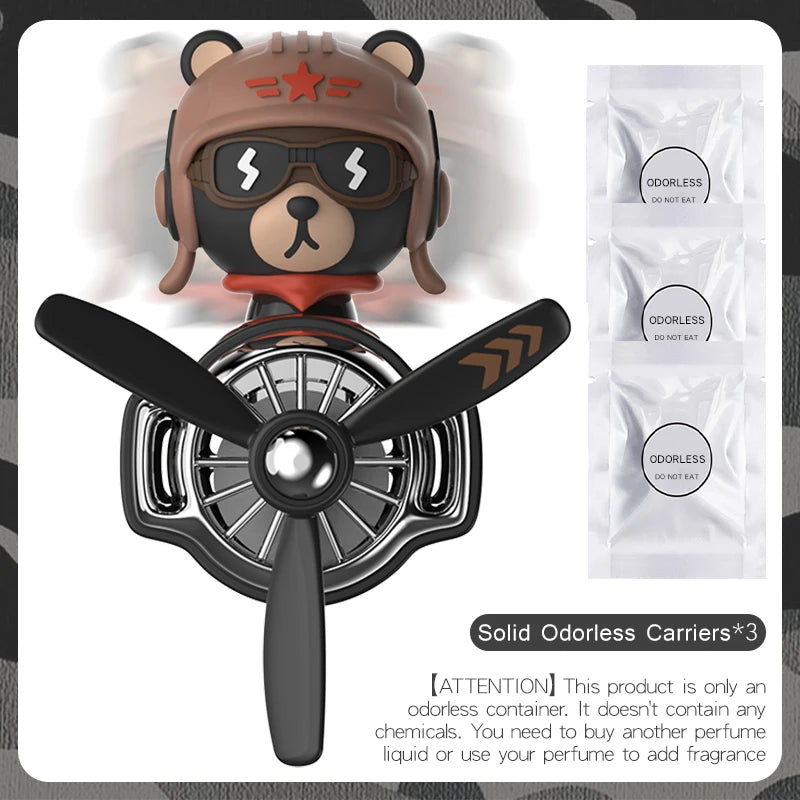 Bulldog Pilot Car Air Freshener – DIY Fragrance Decor