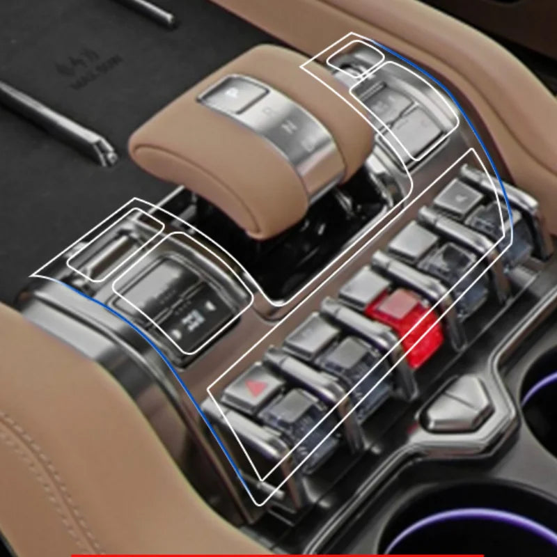 BYD Leopard 8 Screen Protector – 2025 Formula Tempered Film